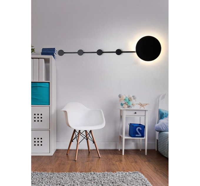 Бра LED 26632 Черный 5х100х100 см.