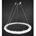 Люстра подвесная хрустальная LED 28136 Хром 25-170х64х64 см.