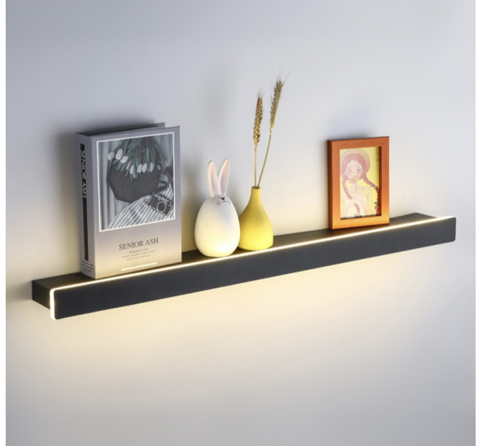 Бра LED 28176 Чорний 9х5х80 см.