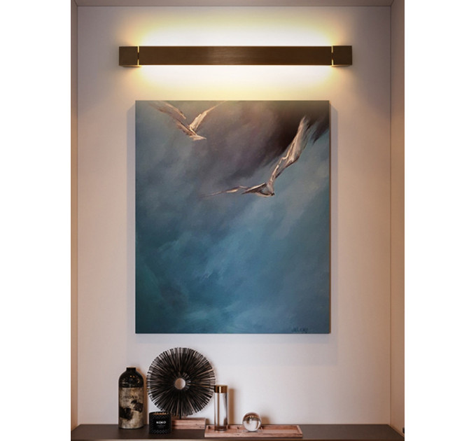 Бра LED 27571 Черный 4х5х73 см.