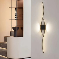 Бра LED 27649 Черный 7х15х80 см.
