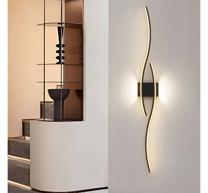 Бра LED 27649 Черный 7х15х80 см.