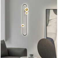 Бра LED 26584 Черный 6х16х60 см.
