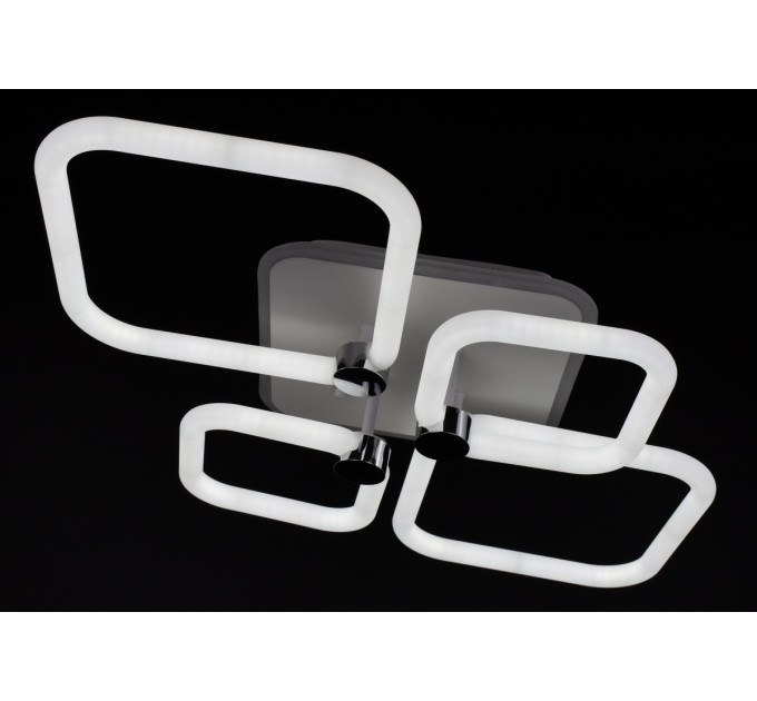 Люстра світлодіодна стельова LED світильник для квартири на стелю лед з пультом 26951 Білий 12х45х70 см.