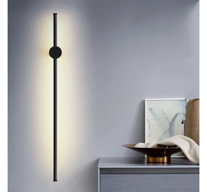 Бра LED 27025 Черный 10х6х80 см.