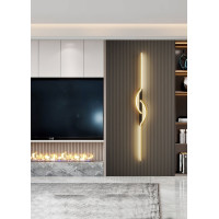Бра LED 27530 Чорний 6х15х100 см.