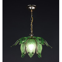 Люстра підвісна на 1 лампочку 27795 Золото 25-40х35х35 см.