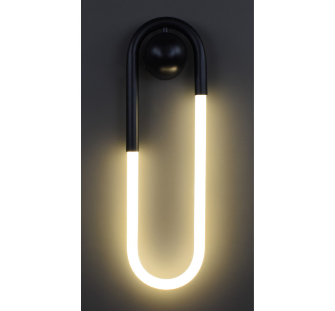 Бра LED 28321 Чорний 50х15х8 см.
