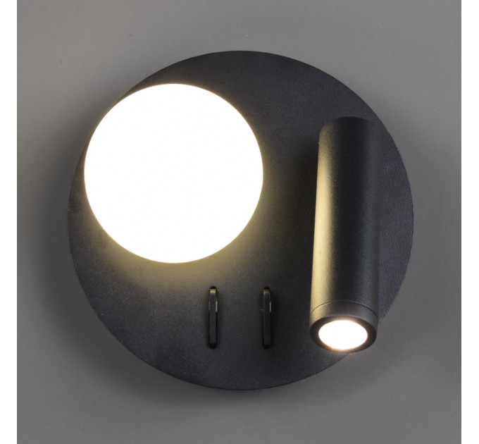 Бра LED 28298 Чорний 9х15х15 см.