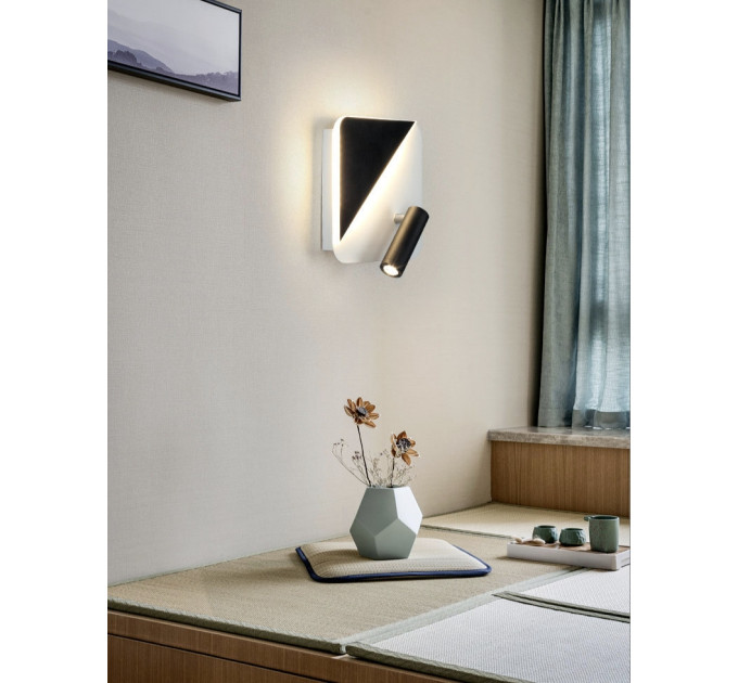 Бра LED 28119 Білий 8х18х18 см.