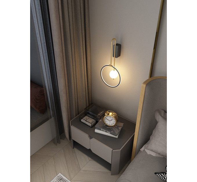 Бра LED 26345 Золото 50х26х10 см.