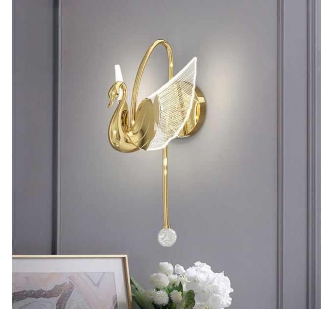 Бра LED 26628 Золото 30-150х17х18 см.