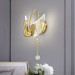 Бра LED 26628 Золото 30-150х17х18 см.