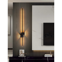 Бра LED 27376 Черный 6х15х80 см.