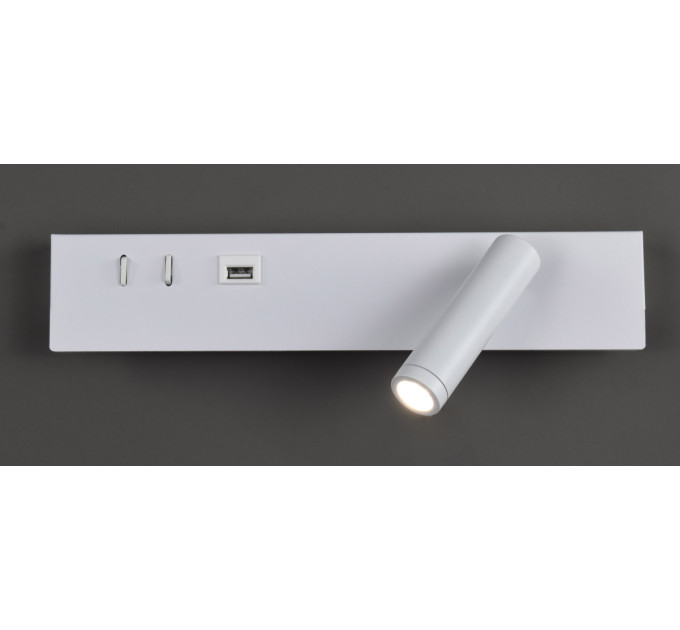 Бра LED 28291 Белый 6х30х7 см.
