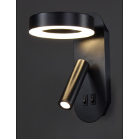 Бра LED 28286 Чорний 22х12х17 см.