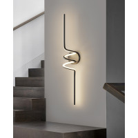 Бра LED 27386 Чорний 16х13х60 см.