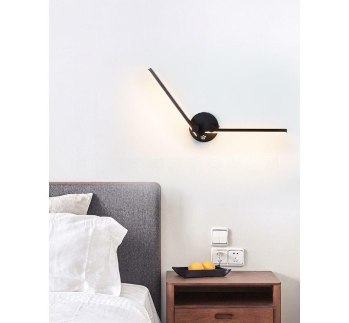Бра LED 26446 Черный 9х10х60 см.