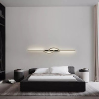 Бра LED 27379 Черный 6х15х80 см.