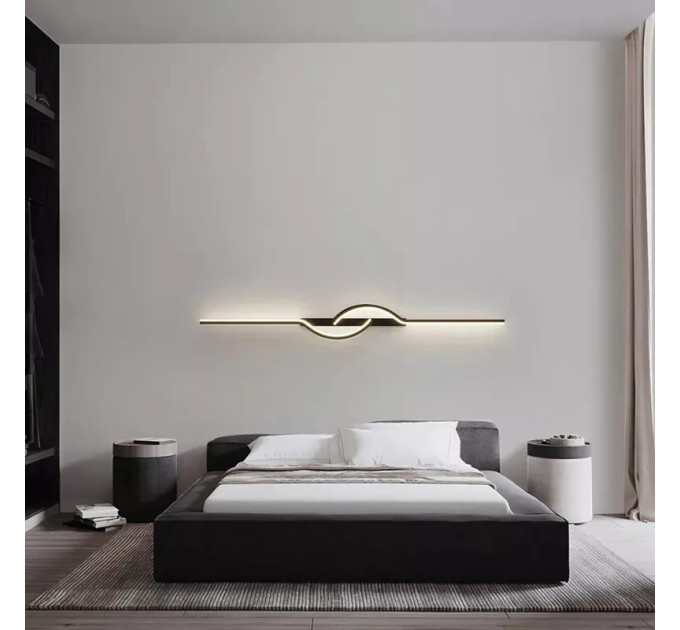 Бра LED 27379 Черный 6х15х80 см.