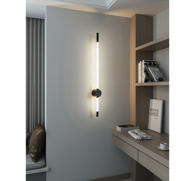 Бра LED 27026 Черный 9х6х60 см.