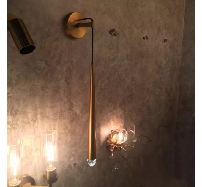 Бра LED 26234 Золото 50-100х10х10 см.