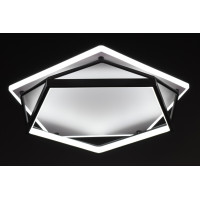 Люстра світлодіодна стельова LED світильник для квартири на стелю лед 27540 Білий 9х49х49 см.