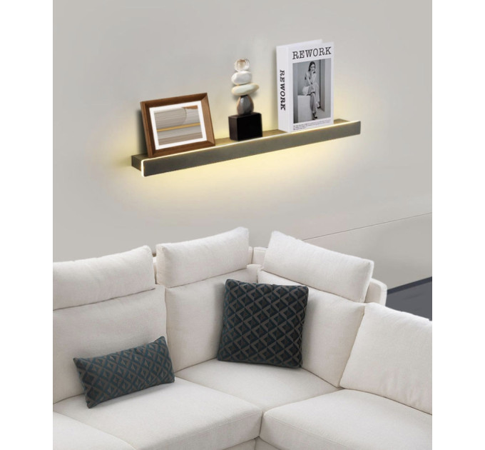 Бра LED 28176 Чорний 9х5х80 см.