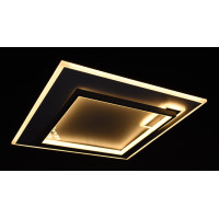 Люстра світлодіодна стельова LED світильник для квартири на стелю лед з пультом 27189 Білий 6х50х50 см.