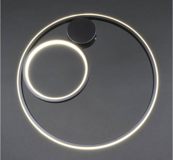 Бра LED 27126 Черный 4х45х45 см.