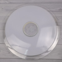 Современный круглый потолочный светильник LED для комнаты кухни ванной 25714 Белый 5х56х56 см.