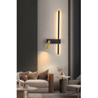 Бра LED 27568 Чорний 50х16х10 см.