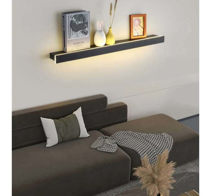 Бра LED 28176 Чорний 9х5х80 см.