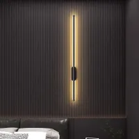 Бра LED 27963 Чорний 6х6х81 см.