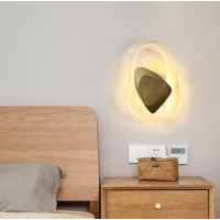 Бра LED 26245 Черный 7х32х20 см.