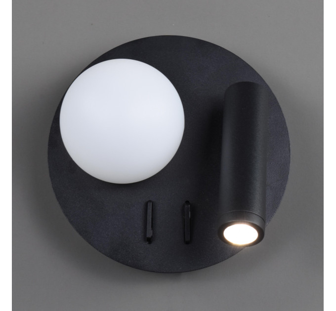 Бра LED 28298 Чорний 9х15х15 см.
