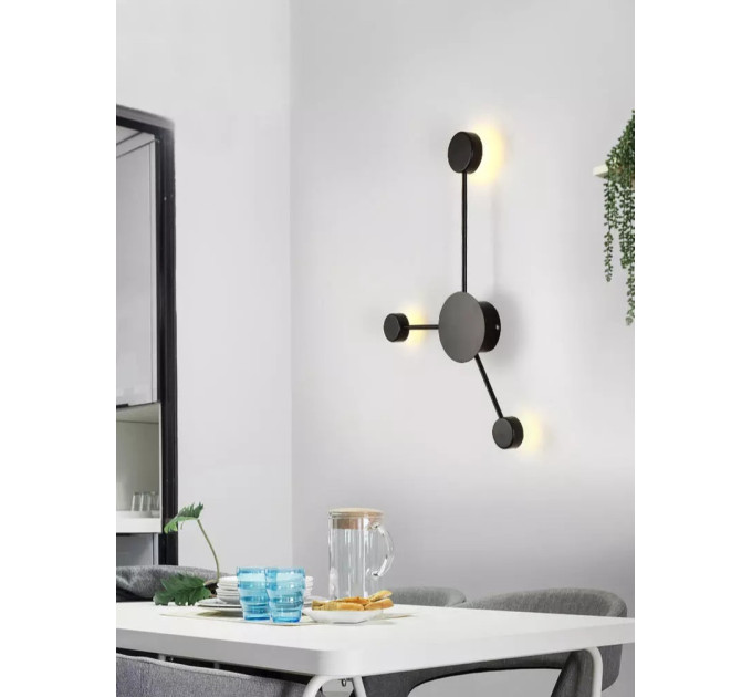 Бра LED 26229 Черный 55х36х7 см.