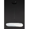 Люстра світлодіодна підвісна LED світильник для квартири на стелю лед 28031 Чорний 20-210х40х40 см.