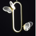 Бра LED 27181 Золото 58х32х15 см.