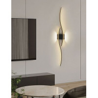 Бра LED 27648 Черный 7х15х60 см.