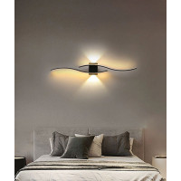 Бра LED 27649 Черный 7х15х80 см.