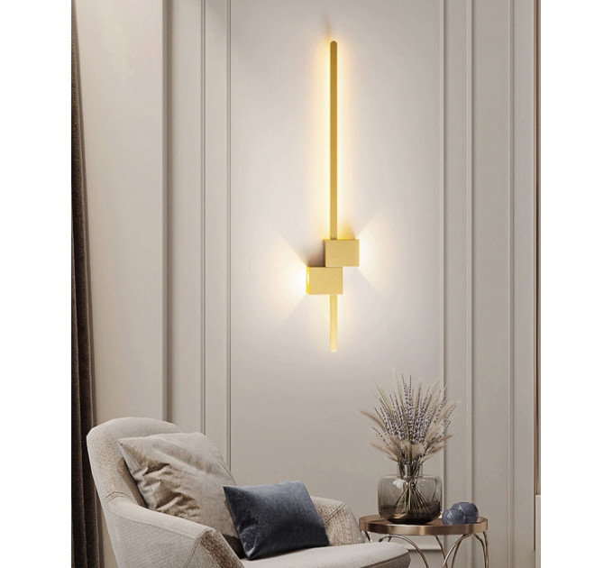 Бра LED 27528 Латунь 6х15х80 см.