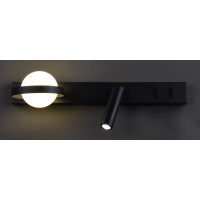 Бра LED 28300 Черный 14х11х40 см.