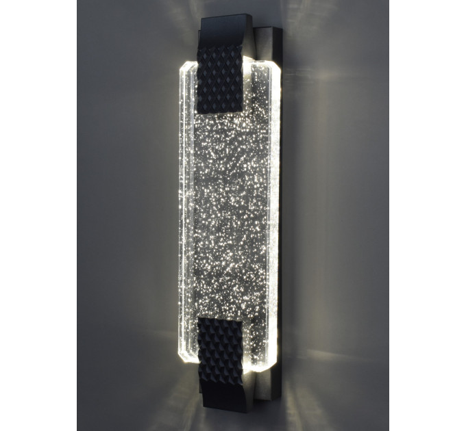 Бра LED 28390 Чорний 6х10х39 см.