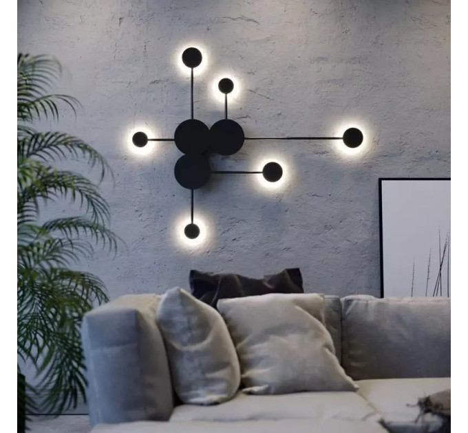 Бра LED 26232 Черный 73х91х7 см.