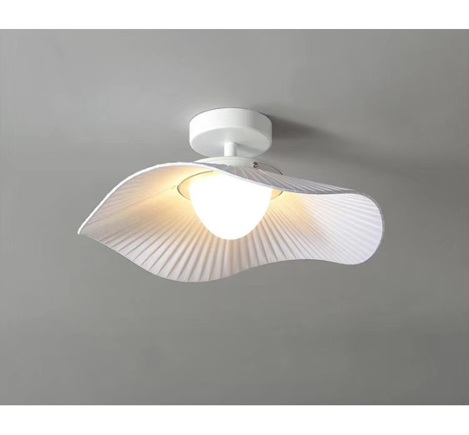 Люстра светодиодная потолочная LED светильник для квартиры на потолок лэд 26927 Белый 20х44х44 см.