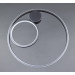 Бра LED 27126 Черный 4х45х45 см.