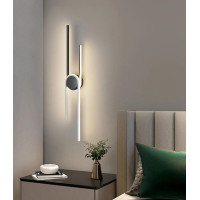 Бра LED 27533 Чорний 9х12х80 см.