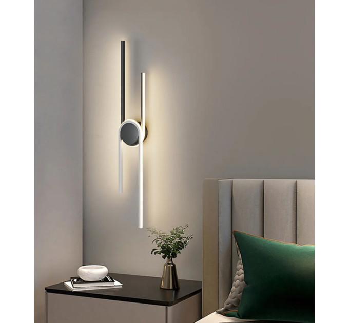 Бра LED 27533 Чорний 9х12х80 см.