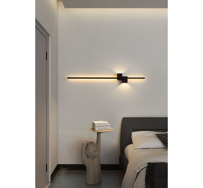 Бра LED 27375 Черный 6х15х60 см.